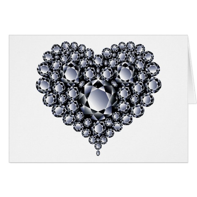 Black Diamonds Heart Gemis (Vorderseite (Horizontal))