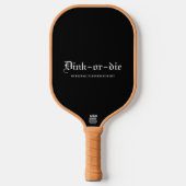 Black Dink oder die Pickleball Partners Paddel Pickleball Schläger (Vorderseite)