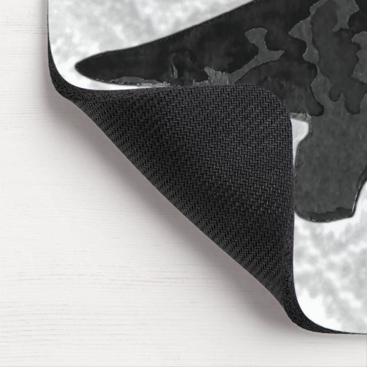 Black Dino Mousepad (Ecke)