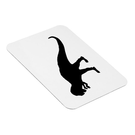 Black Dinosaurier Magnet (Rechte Seite)