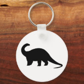 Black Dinosaurier Schlüsselanhänger (Vorderseite)