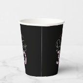 Black Dirty 30 Individuelle Name Birthday Cups Pappbecher (Rechts)
