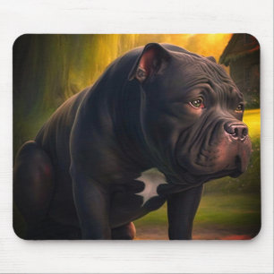 Black Dog Art Mousepad