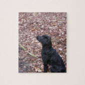 Black Dog Foto Puzzle (Vertikal)