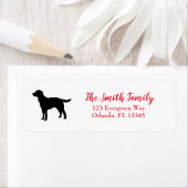 Black Dog Labrador Pup-Adresse (Insitu)