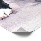 'Black Dog' Poster (Ecke)