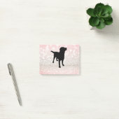 Black Dog Sparkle Post-it Klebezettel (Büro)