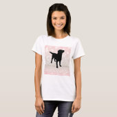 Black Dog Sparkle T-Shirt (Vorne ganz)