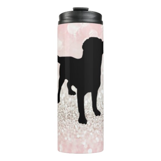Black Dog Sparkle Thermosbecher (Vorderseite)