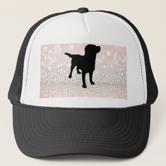 Black Dog Sparkle Truckerkappe (Vorderseite)