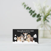 Black Dog Wellness-Center Salon Sitzen Baath Groom Visitenkarte (Stehend Vorderseite)