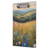 Black Dog Wildflower Klemmbrett (Links)