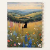 Black Dog Wildflower Planner Planer (Rückseite)