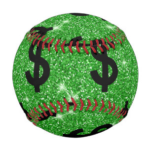 Black-Dollar-Geld-Unternehmer Wall Street Baseball