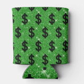 Black-Dollar-Geld-Unternehmer Wall Street Dosenkühler (Rückseite)