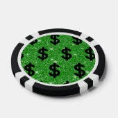 Black-Dollar-Geld-Unternehmer Wall Street Pokerchips (Einzeln)