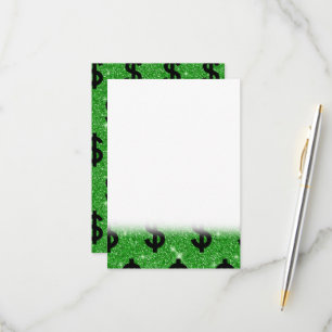 Black-Dollar-Geld-Unternehmer Wall Street RSVP Karte