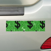 Black Dollar Sign Money Unternehmer Wall Street Autoaufkleber (Auf Auto)