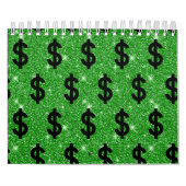 Black Dollar Sign Money Unternehmer Wall Street Kalender (Titelbild)