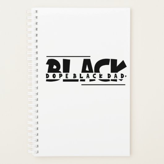 Black Dope Black Day Planer (Vorderseite)