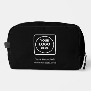 Black Dopp Kit Benutzerdefiniertes modernes Gesc Waschbeutel
