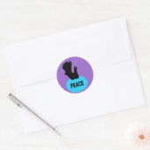Black Dove Peace Sticker (Umschlag)