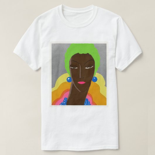 Black Drag Queen T-Shirt (Design vorne)