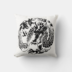 Black Dragon American MoJo Pillow Kissen