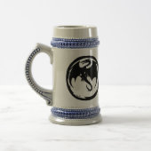 Black Dragon Bierstein Bierglas (Links)