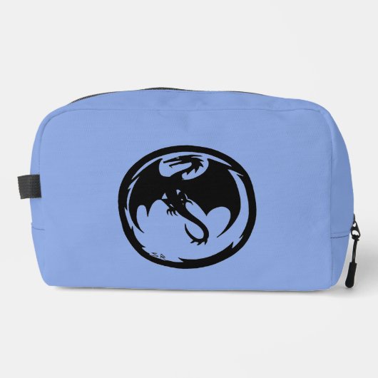 Black Dragon blue dopkit Waschbeutel (Vorderseite)