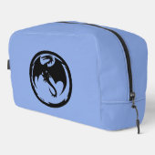 Black Dragon blue dopkit Waschbeutel (Rechte Ecke)