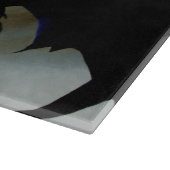 Black Dragon Fantasy Blue Mountains Schneidebrett (Ecke)