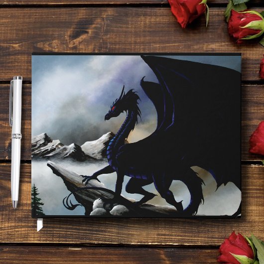 Black Dragon Fantasy Blue Moutnains Gästebuch