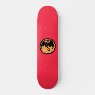 Black Dragon Gold Coral Skateboard