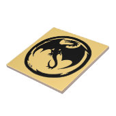 Black Dragon Gold kleine Fliese (Seite)