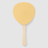 Black Dragon gold paddle hand fans Fächer (Rückseite)
