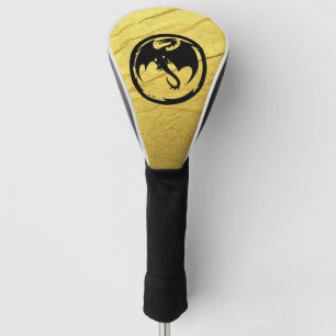Black Dragon Gold Vin Golf Treiber Abdeckung Headcover