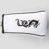 Black Dragon Golf Head Cover Headcover (Vorderseite)