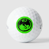 Black Dragon Green Callaway Soft Golf Bälle 12pk (Vorderseite)