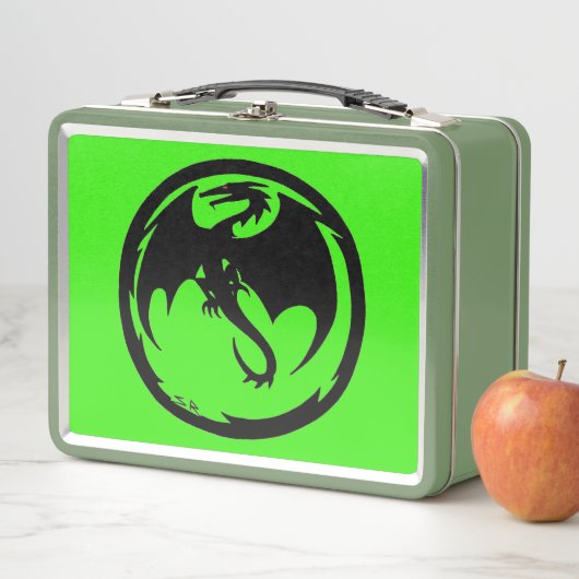 Black Dragon Green Lunchbox (Beispiel)