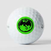 Black Dragon Green Taylor Made TP5 Golfbälle 3 pk (Vorderseite)