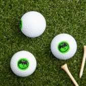 Black Dragon Green Wert Golfbälle 12pk (Insitu Gras)