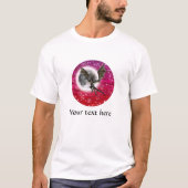 Black Dragon - Mythische Fantasie Kreatur Roter Hi T-Shirt (Vorderseite)
