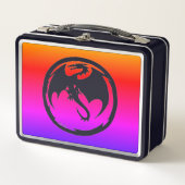 Black Dragon Neon Lunchbox (Vorderseite)