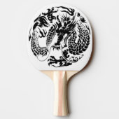 Black Dragon Ping Pong Paddle Tischtennis Schläger (Rückseite)