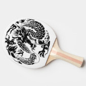 Black Dragon Ping Pong Paddle Tischtennis Schläger (Seitenansicht)