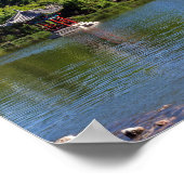 Black Dragon Pool - Yunnan, China Poster (Ecke)