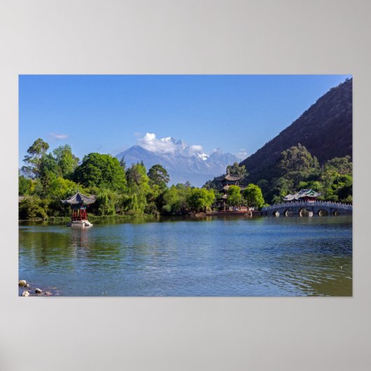 Black Dragon Pool - Yunnan, China Poster (Vorne)