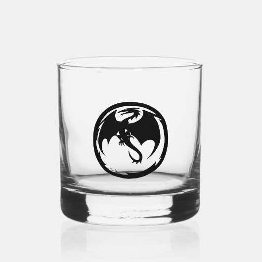 Black Dragon Rock Glas (Vorderseite)