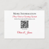 Black Dragon Rote Rose Fantasy Begleitkarte (Rückseite)